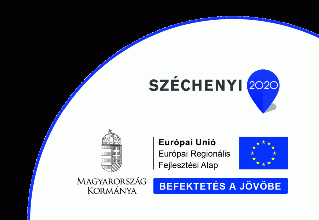 Széchenyi 2020 – Európai Unió, Európai Regionális Fejlesztési Alap – Magyarország Kormánya – Befektetés a jövőbe